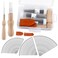 Mayboos 74 Pcs Needles Wool Felting Needles Tools Needle Felting Supplies Felting Tools Needle Felting Tool with 3 Sizes Felting Needles for Beginner Professional