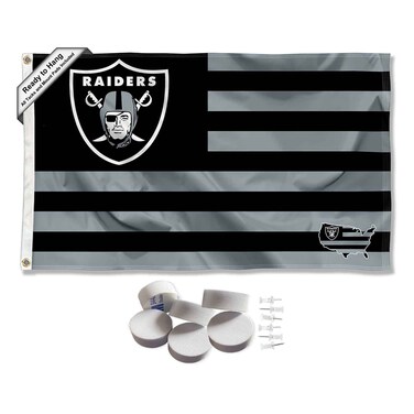 Las Vegas Raiders Nation Banner and Tapestry Wall Tack Pads
