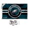 Philadelphia Eagles Patch Button Banner and Tapestry Wall Tack Pads