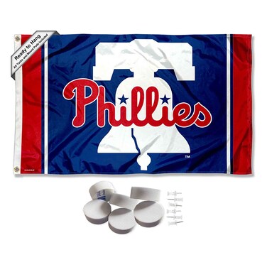 Philadelphia Phillies New Bell Banner and Tapestry Wall Tack Pads