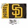 San Diego Padres New Brown Banner and Tapestry Wall Tack Pads
