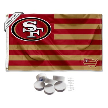 San Francisco 49ers Nation Banner and Tapestry Wall Tack Pads