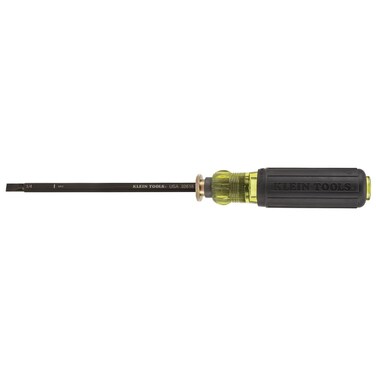 Klein Tools 32751 Screwdriver with Adjustable Length 4 to 8-Inch, Made in USA, #2 Phillips Tip and 1/4-Inch Slotted Tip