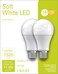 G E Lighting 32593 13W, A21 Soft White LED Light Bulb, 2 Count (Pack of 1)