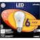 GE LED Light Bulbs, 40 Watt, Soft White, A19 (6 Pack)