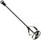 Edward Tools Paint and Mud Mixer for Drill - Mixes 1 to 3 Gallons - 15 3/4" Length - 5/16" Hex Shaft - Zinc Plated Steel - Reinforced Weld - Non Slip Hex Head - Easy Clean - Paint Mixer Attachment