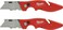 Milwaukee 48-22-1901F Fastback Utility Knife with Wire Stripping Compartment, and Gut Hook (2 Pack of 48-22-1901)