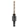 Milwaukee Hole Dozer 49-56-7110 Pilot Bit with Small Arbor, 1.7 in D Cutting, Cobalt