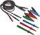 Fluke TL165X Standard Test Lead Set with Leads, Probes, Caps and Alligator Clips, 60" Cable Length, For 1650 Series Testers