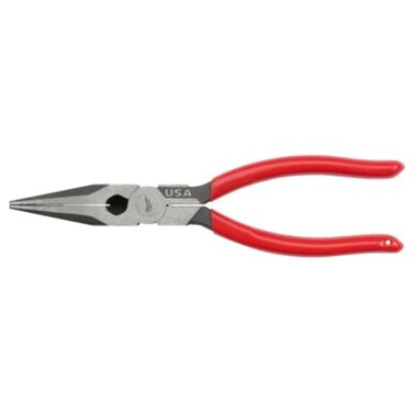 Milwaukee PLIER Long Nose Grip DIPPD 8IN MT505
