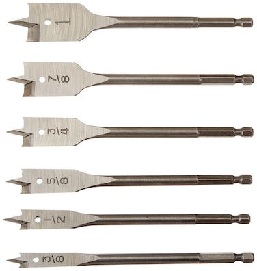Milwaukee Electric Tool 49-22-0071 6" Spade Bit Kit, 6 Piece