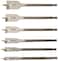 Milwaukee Electric Tool 49-22-0071 6" Spade Bit Kit, 6 Piece