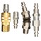 Milton S-218 1/4" M Style Swivel Coupler and Plug Kit - 6 Piece