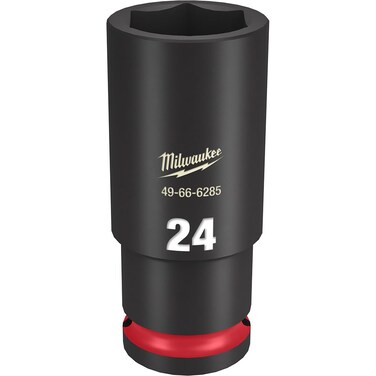 Milwaukee Socket 6 Point DEEP 1/2INX24MM 49-66-6285