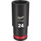 Milwaukee Socket 6 Point DEEP 1/2INX24MM 49-66-6285