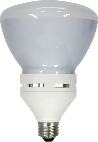 GE Lighting 90814 Energy Smart Bright from the Start CFL 26-watt, 1250-lumen R40 Indoor Flood Light Bulb with Medium Base