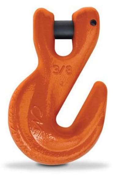 CM 659722 Clevlok Cradle Grab Dual Rated Hook for Use with HA800 or HA1000, 4,300 lb Work Load Limit, 9/32" Size