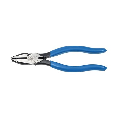 Klein Tools D2000-7 Pliers, Heavy Duty Side Cutters, High Leverage for Cutting ACSR, Screws, Nails and Most Wire, 7-Inch