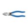 Klein Tools D2000-7 Pliers, Heavy Duty Side Cutters, High Leverage for Cutting ACSR, Screws, Nails and Most Wire, 7-Inch