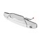 Exterior Chrome Door Handle Front Left Driver Side   Replacement for 2007-2013 Chevy Silverado Suburban Tahoe Avalanche GMC Sierra Yukon Cadillac Escalade   Replaces# 20828258, 22738721, 25960525