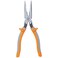 Klein Tools 2038RINS Pliers, Electrician's Insulated Long Nose Side-Cutting Pliers, 1000V Rated, Induction Hardened Knives, 8-Inch