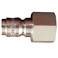 Milton 1764 1/4" Female Straight Thru Plug