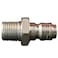 Milton 1767 3/8" MNPT High Pressure Straight Through Plug - Box of 10