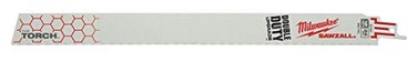 Metal Cutting Reciprocating Saw Blade, 12 In
