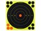 Birchwood Casey Shoot-N-C 8" Bull's-Eye Reactive Targets - Highly Visible Instant Feedback Self-Adhesive Shooting Targets with Repair Pasters - 30 Targets, 360 Pasters