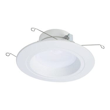 HALO RL56129S1EWHR-CA Selectable Color Temperature, Integrated LED Recessed Trim, White, 6 Inches