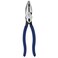 Klein Tools 12098 High Leverage Universal Lineman Combination Pliers with Crimping Die, Toothed Pipe Grip, Induction Hardened Knives, 8-Inch