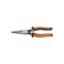 Klein Tools 2038EINS Long Nose Side Cutter Insulated Pliers with Slim Induction Hardened Cutting Knives for Long Life, 8-Inch