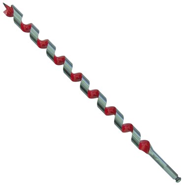 Milwaukee Electric Tool 48-13-5560 48-13-6250 Ship Auger Bit, 1-1/4", 18" L, Silver, 15" Flute Length