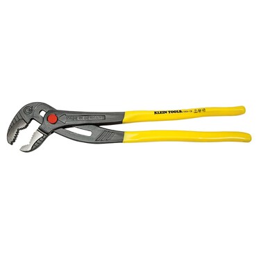 Klein Tools D504-10B Pump Pliers, Quick-Adjust Tongue and Groove Klaw Water Pump Pliers, 10-Inch