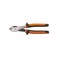 Klein Tools 200048EINS Pliers, Insulated Diagonal Cutting Pliers with Angled Head and 1000V Rated Insulated Grips, 8-Inch