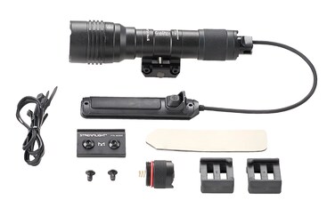 Streamlight 88066 ProTac Rail Mount HL-X 1000-Lumen Multi-Fuel Weapon Light with Remote Switch, Tail Switch, Clips, and CR123A Batteries, Box, Black