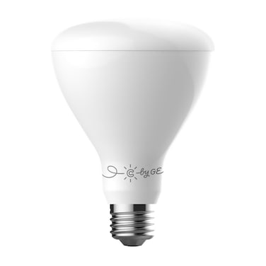 C by GE C-Life Smart LED Tintable White Indoor Floodlight Light Bulbs, 1-Pack, Works with Alexa