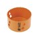 Klein Tools 31958 Bi-Metal Hole Saw, Heavy-Duty 3 5/8-Inch Steel Cutting Hole Saw with Multiple Leverage Points