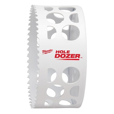 Hole Dozer Hole Saw, Bi-Metal, 4-1/8 in