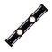 HALO HU2012PS2P930MBR 12" LED Matte Black Under Cabinet Puck Light Kit, 2 Pucks, 3000K Color Temperature