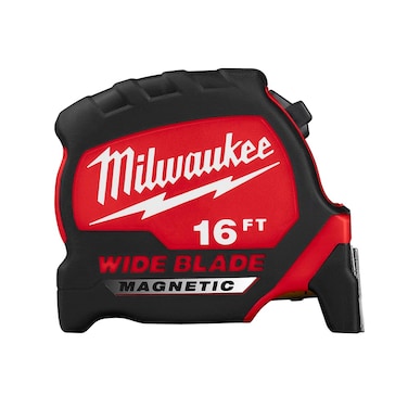 Milwaukee Tape MEAS Wide Blade MAG 16FT 48-22-0216M