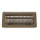 Rocky Mountain Goods Floor Register Vent for 4-Inch by 10-Inch Vent Openings (Item Dimensions 11.5 x 5.5") - Easy Adjust Air Supply Lever - Premium Finish - Heavy Duty to Allow Walk on use (Brown)