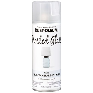 Rust-Oleum 342600 Frosted Glass Spray Paint, 11 oz, Frosted Glass(Packaging May Vary)