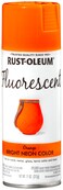 Rust-Oleum 342568 Specialty Fluorescent Spray Paint, 11 oz, Orange