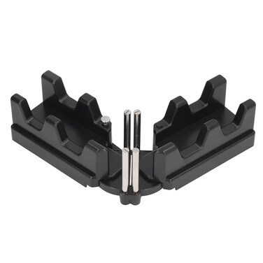 TOPINCN 2 in 1 Mitre Measuring Cutting Tool Miter Saw Protractor Tool Mitre Angle Tool Template Instrument Home Supplies Precise Mitre Angles Cutting Tool