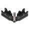 TOPINCN 2 in 1 Mitre Measuring Cutting Tool Miter Saw Protractor Tool Mitre Angle Tool Template Instrument Home Supplies Precise Mitre Angles Cutting Tool