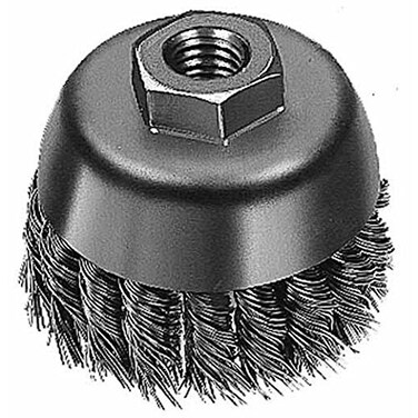 Milwaukee 48-52-5067 3-1/2-Inch Knot Cup Brush