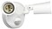 HALO MS600W 180 Degree 300W PAR Motion Security Floodlight with Hidden Sensor, White