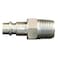 Milton 762-1, 3/8" MNPT V Style High Flow Steel Plug (Pack of 80 pcs)