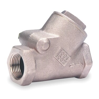 3/4" FNPT Bronze Swing Y Check Valve